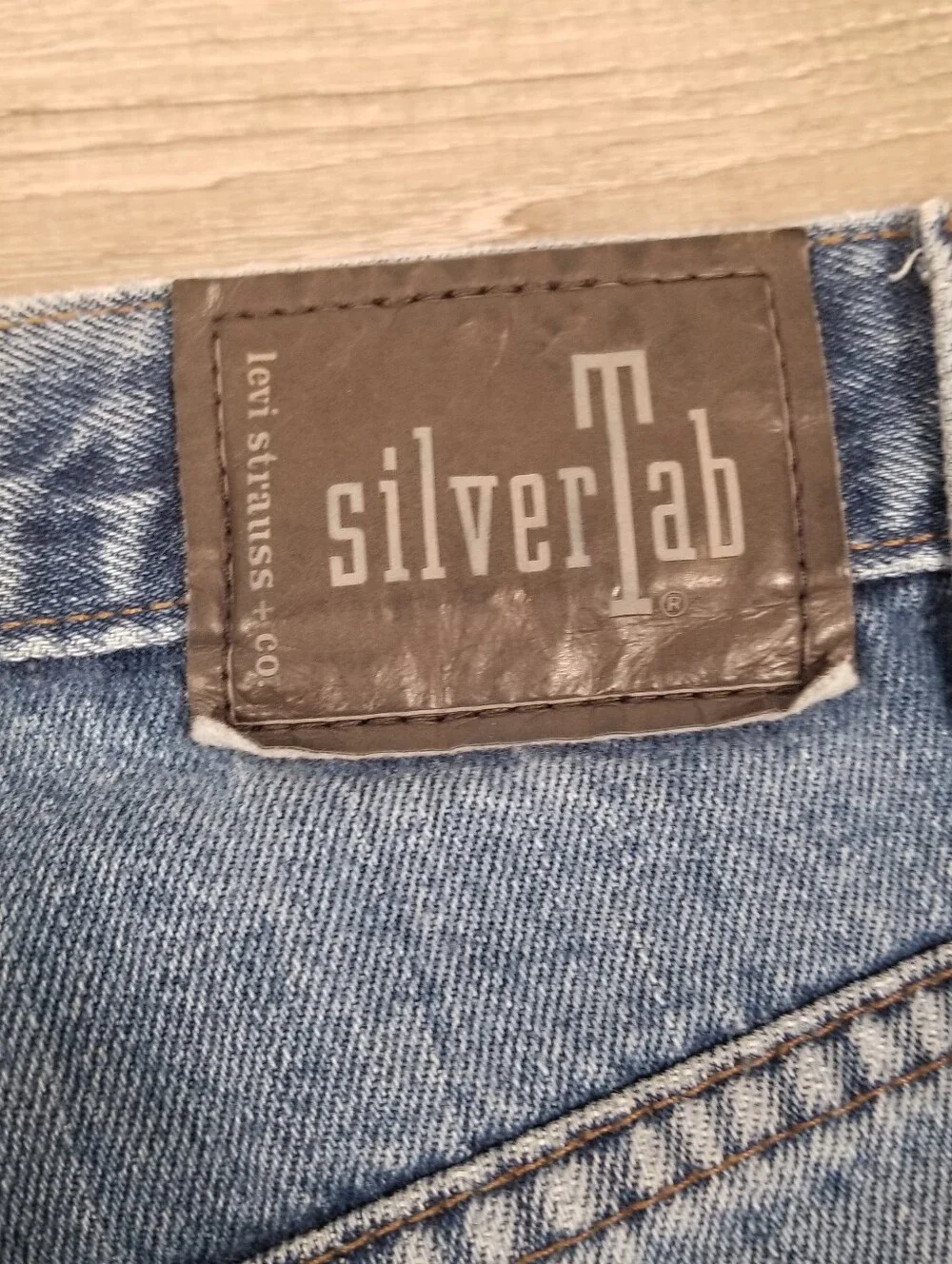 Vintage 90s Levis Silvertab Jeans Mens 30x32 Straight Relaxed Loose Retro